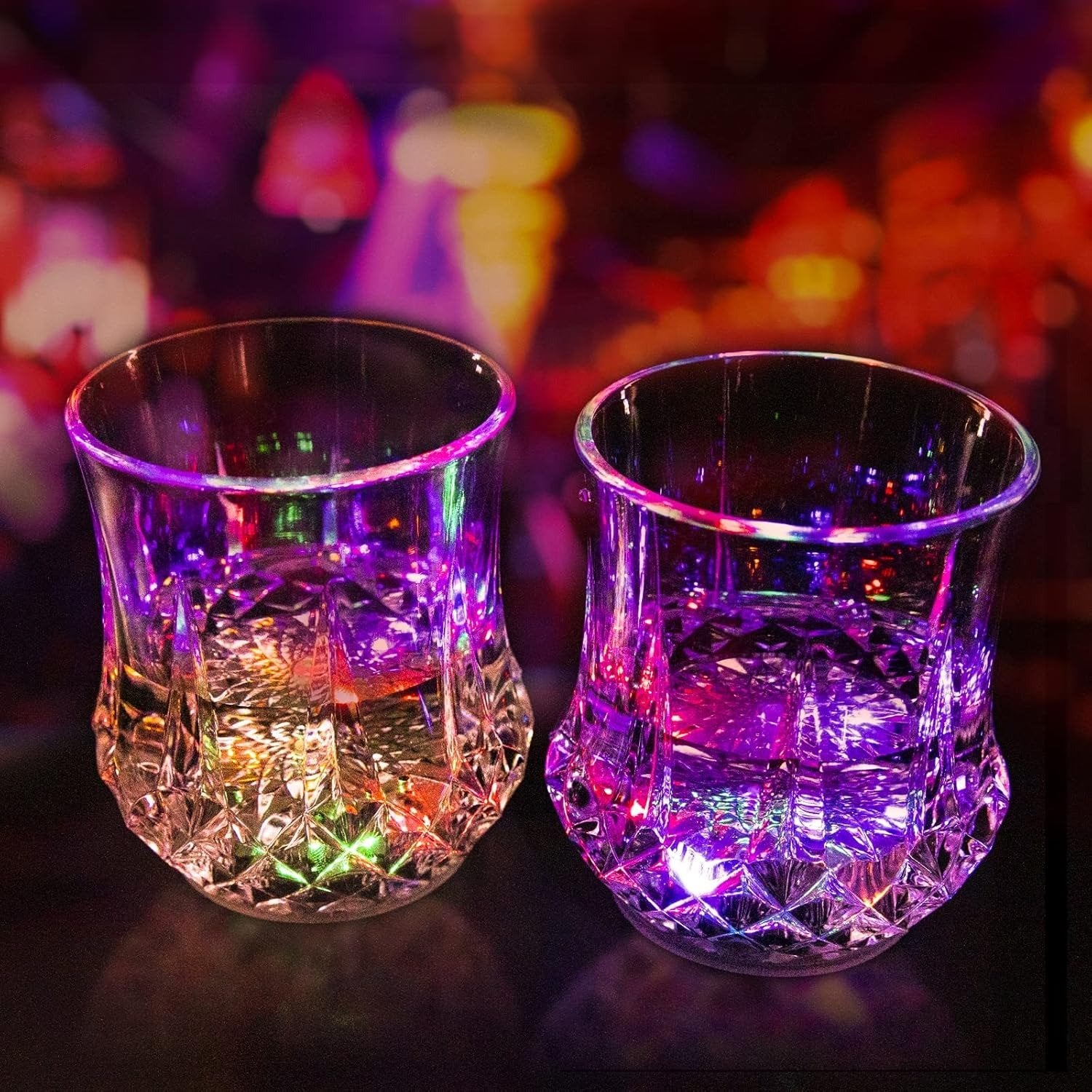 LED Colorful Color Changing Wine Glass