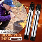 🎁Buy One Get One Free🏕️ Portable Telescopic Blow Fire Pipe | High-Efficiency Camping BBQ Too
