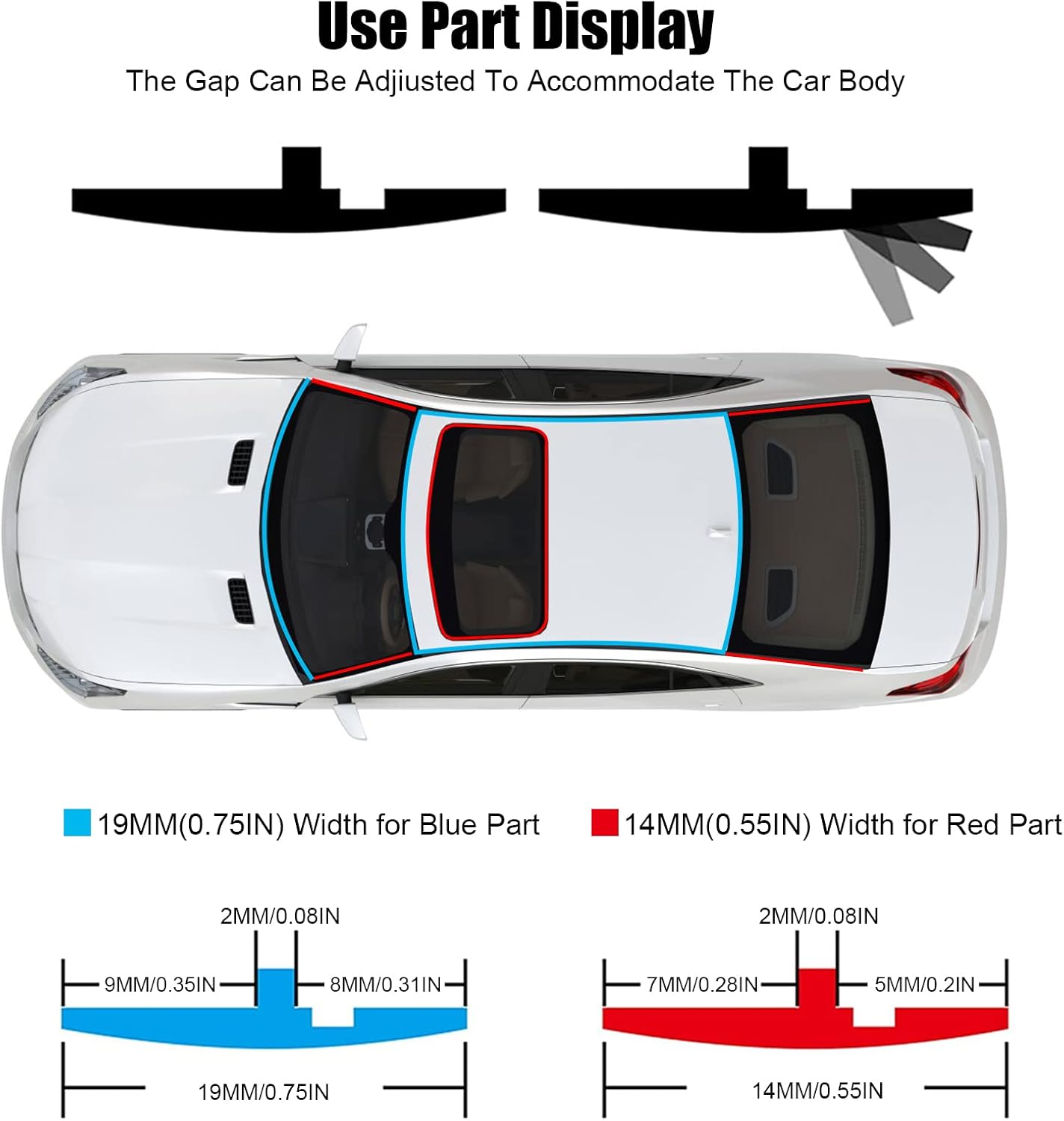 Car Windshield Rubber Seal