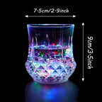LED Colorful Color Changing Wine Glass
