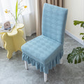 Dining Room Chair Cover with Skirt