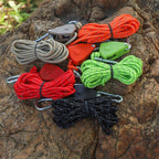 Adjustable Clothesline with Pulleys & Suitable for Camping Trips and Home Use