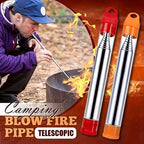 🎁Buy One Get One Free🏕️ Portable Telescopic Blow Fire Pipe | High-Efficiency Camping BBQ Too