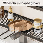 No-Drill Bathroom Vanity Storage Shelf