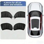 Car Window Sunshade with Mosquito Net Protection