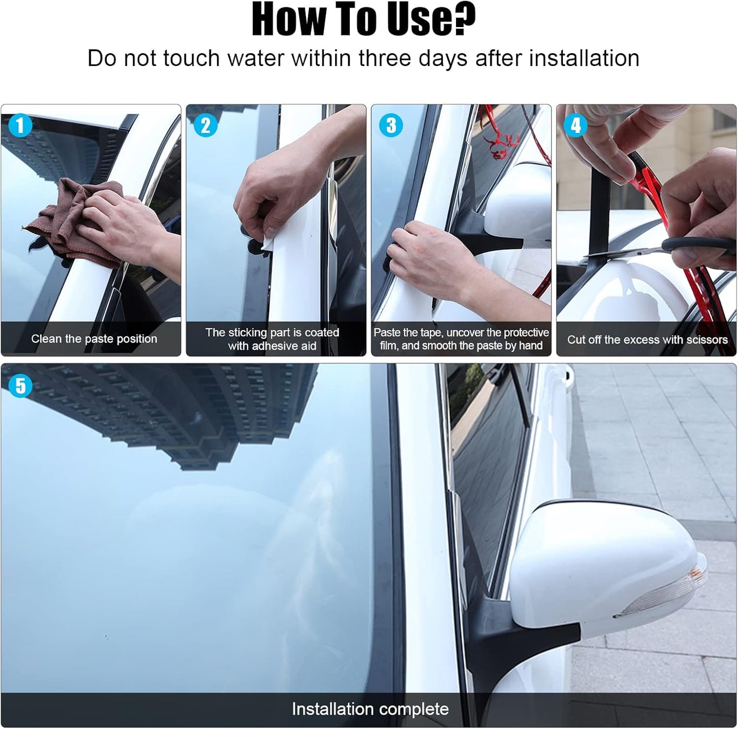 Car Windshield Rubber Seal