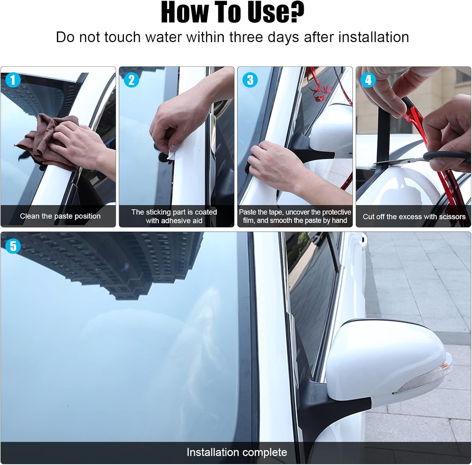 Car Windshield Rubber Seal