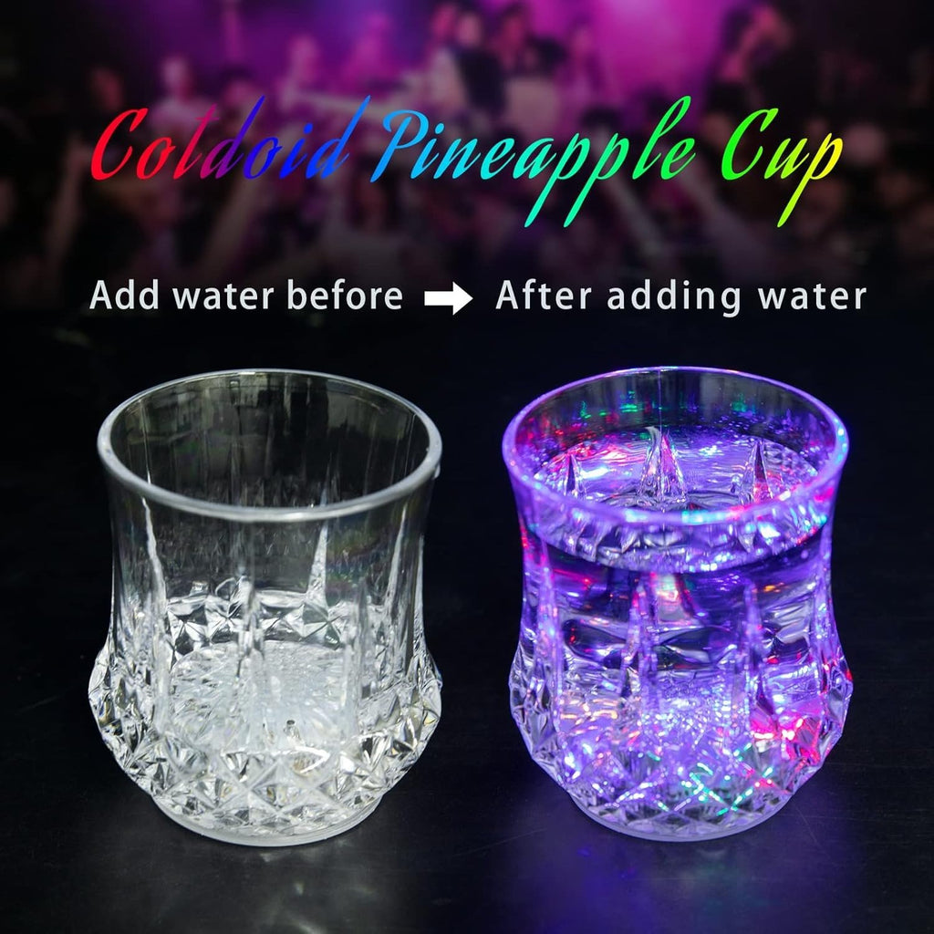 LED Colorful Color Changing Wine Glass