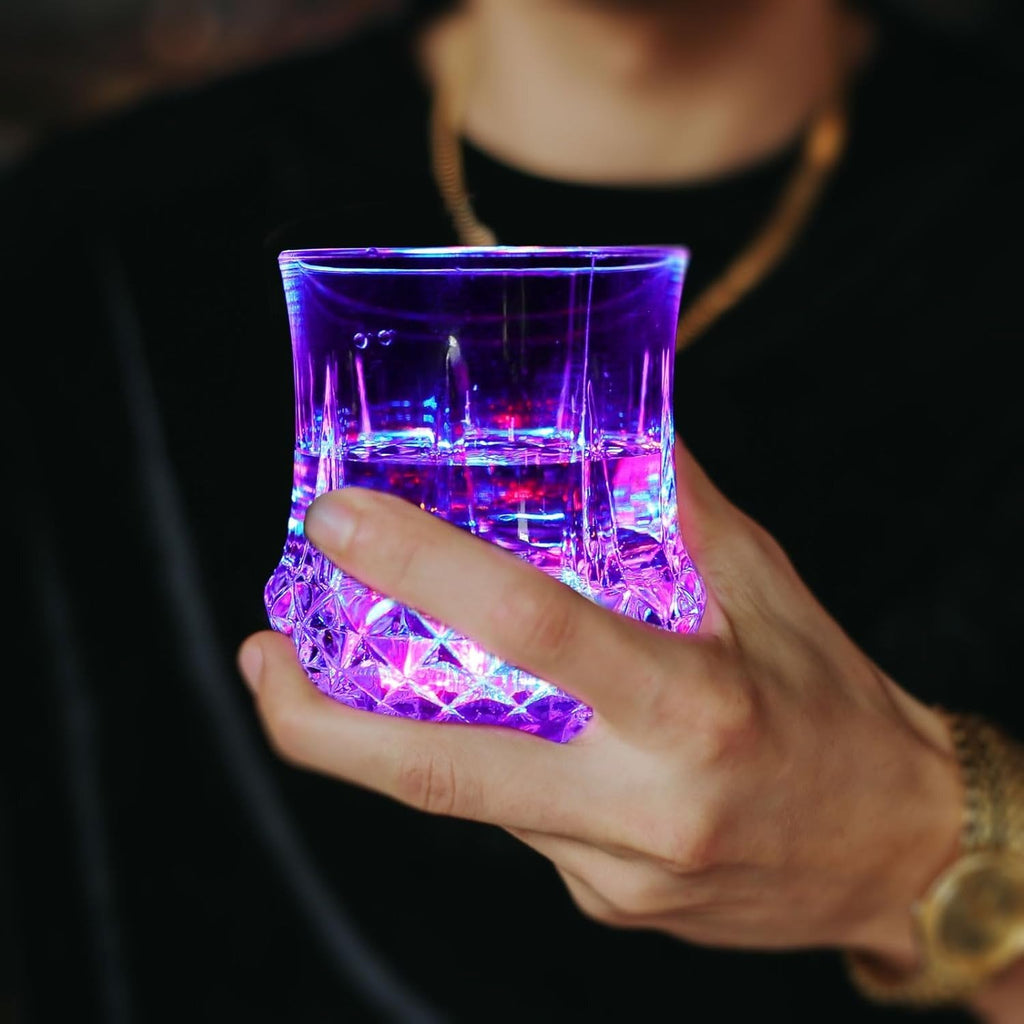 LED Colorful Color Changing Wine Glass
