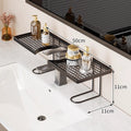 No-Drill Bathroom Vanity Storage Shelf