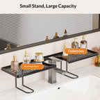 No-Drill Bathroom Vanity Storage Shelf